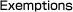 Exemptions